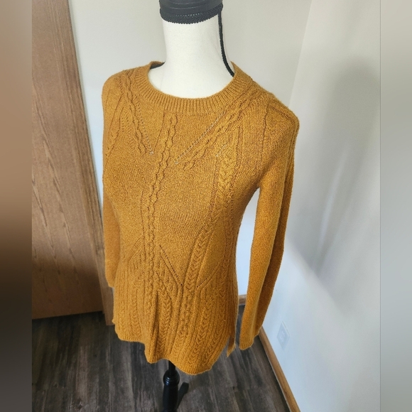 Sparrow by Anthropologie Marigold Cable Knit Sweater - Picture 2 of 6